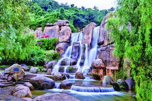 雨后嶗山彩虹懸空 除九水華樓游覽區(qū)外正常開(kāi)放